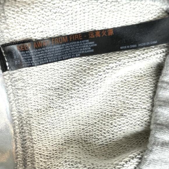 Free People Movement Cropped Athletic Best Womens Small Gray Pocket Turtleneck - Picture 8 of 8